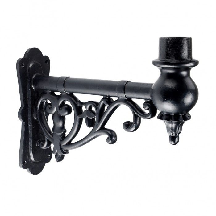 Ornate Capella Bracket In Black