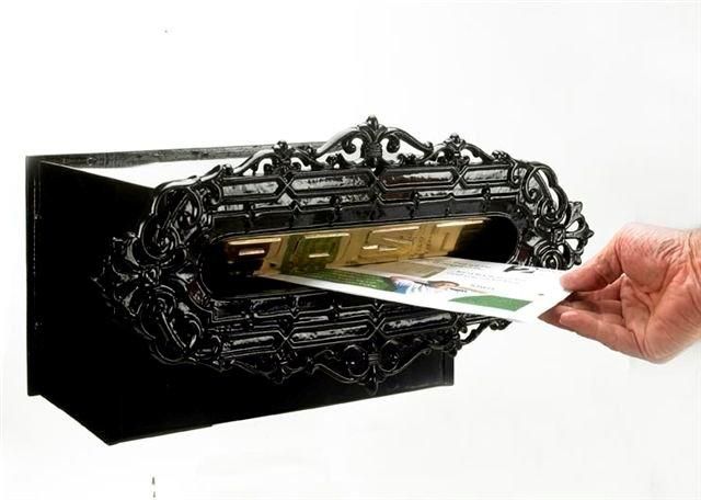 "The Arial" Ornate Wall Sunken Post Box