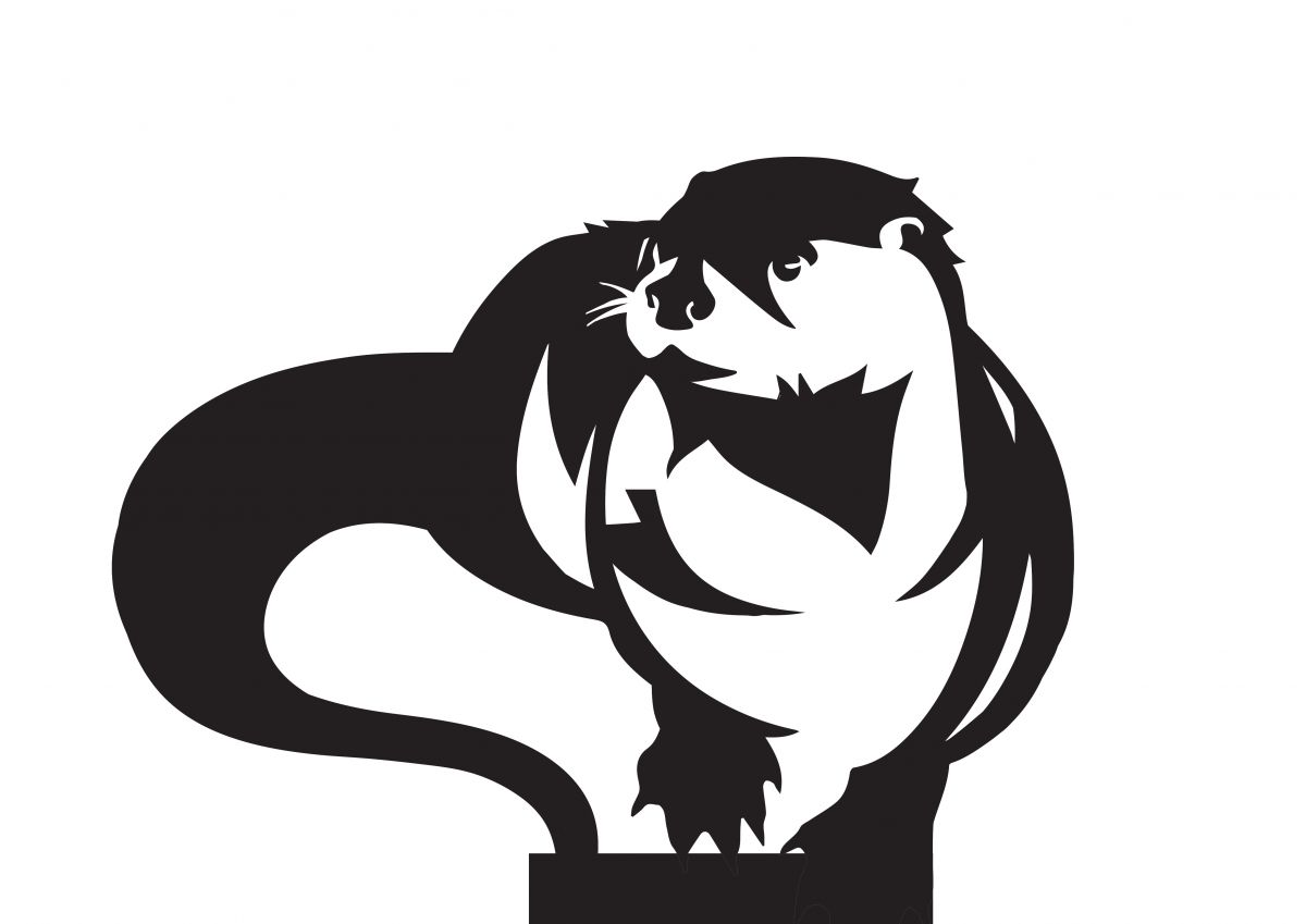 Otter At The Top OF The Weathervane Otter At The Top OF The Weathervane