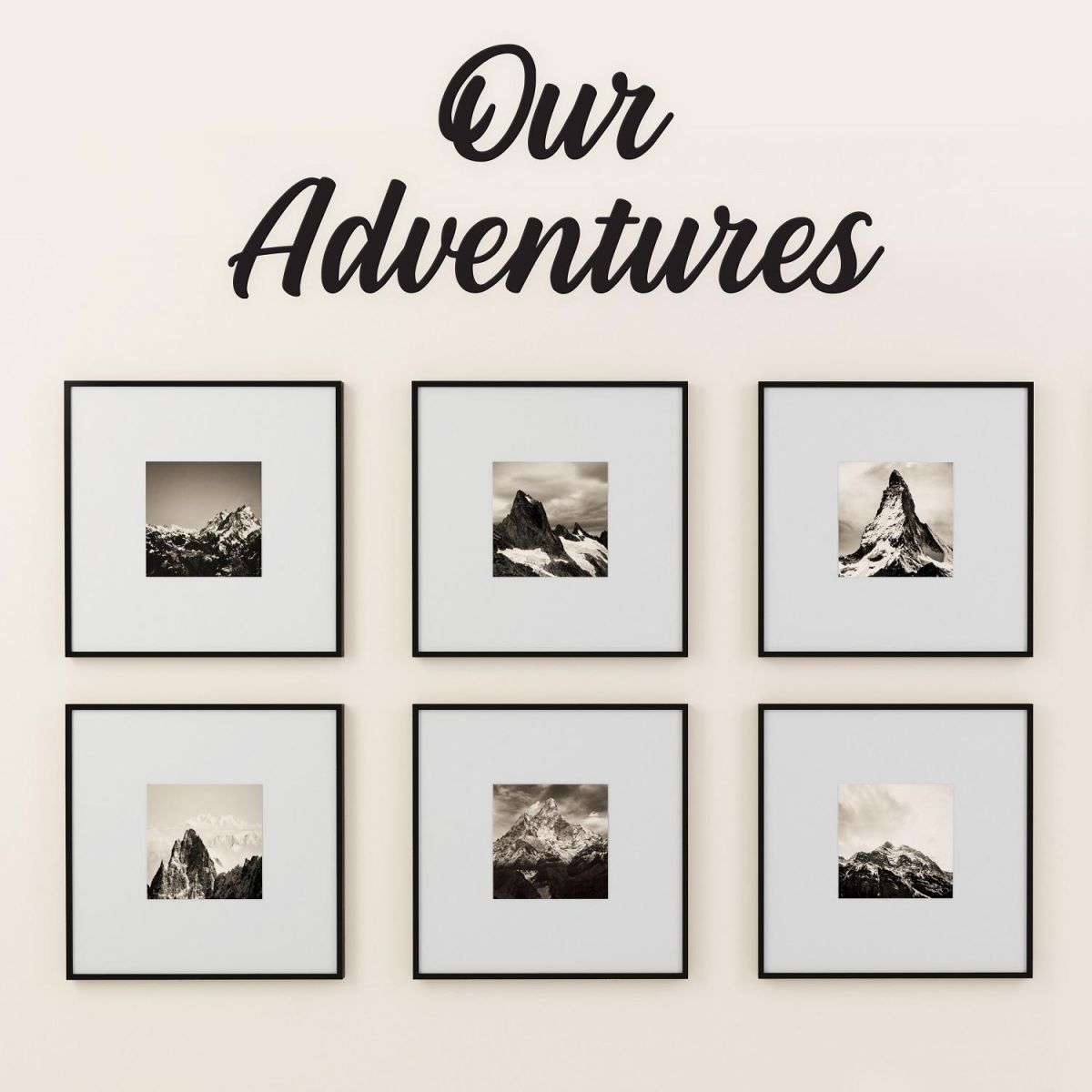 Our Adventures Wall Art 