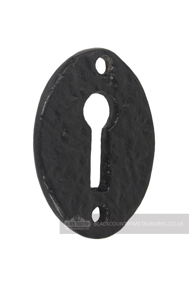 Oval Blacksmith Style Escutcheon Oval Blacksmith Style Escutcheon