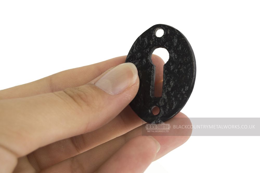 Oval Blacksmith Style Escutcheon Oval Blacksmith Style Escutcheon