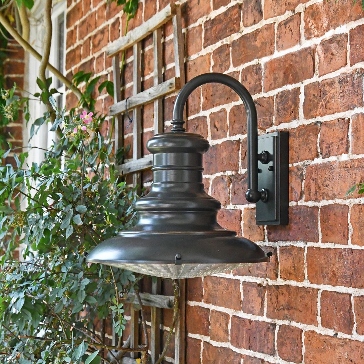 Side View of the "Paddington" Railway Style Large Wall Light Side View of the "Paddington" Railway Style Large Wall Light