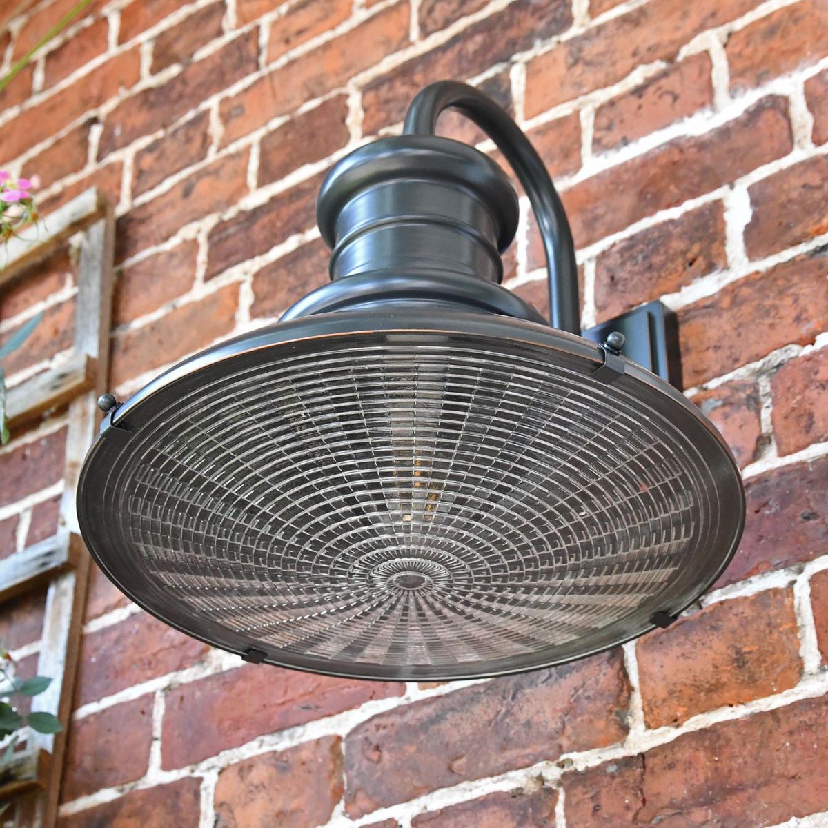 Close-up of the Beveled Glass in the Wall Light Close-up of the Beveled Glass in the Wall Light