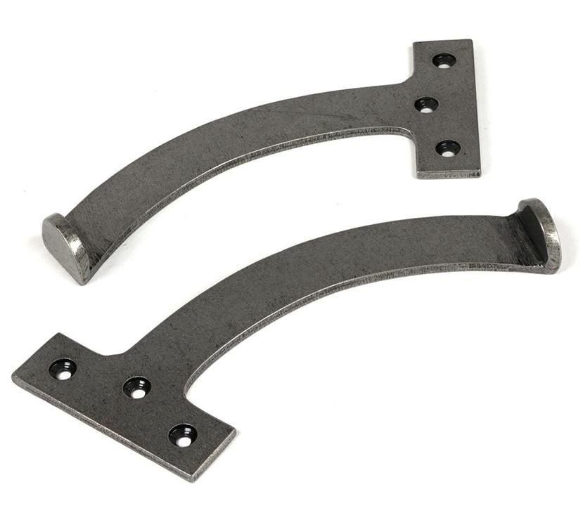 Pair of Steel Pewter 7" Window Stays - 180mm