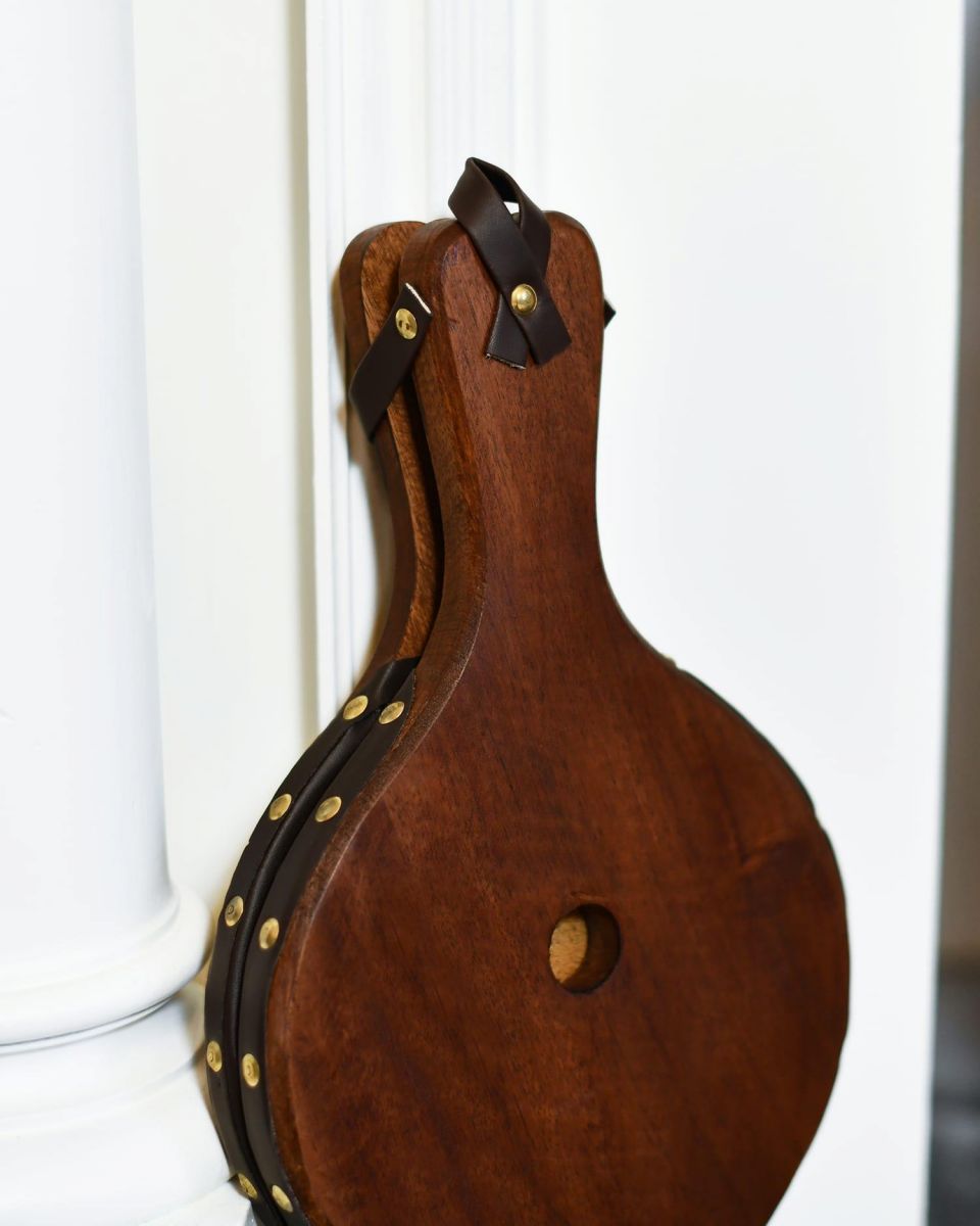 Close-Up of Back of Panacea Fireplace Bellows