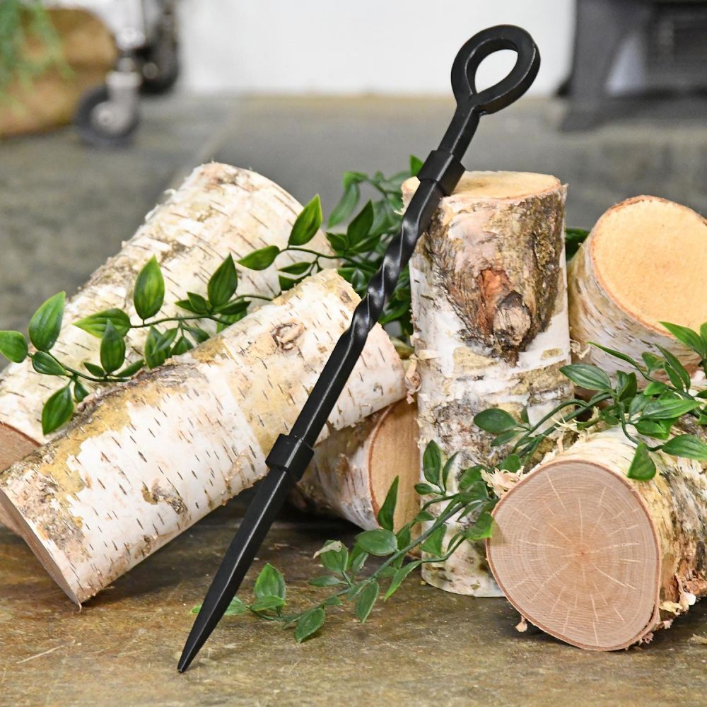 “Pearson Place” Wrought Iron Fireside Poker 