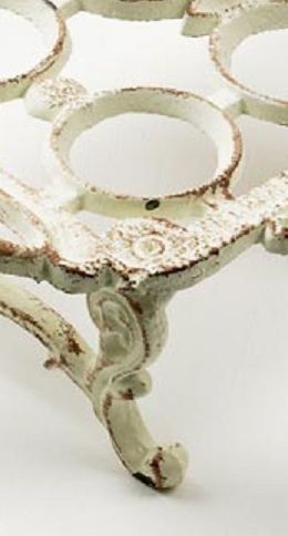 Peggy May Cast Iron “Shabby Chic” Egg holder