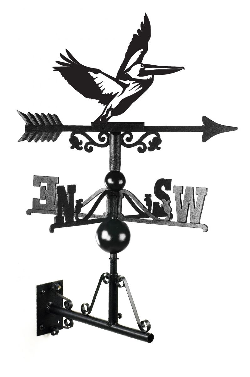 Pelican Cast Iron Weathervane