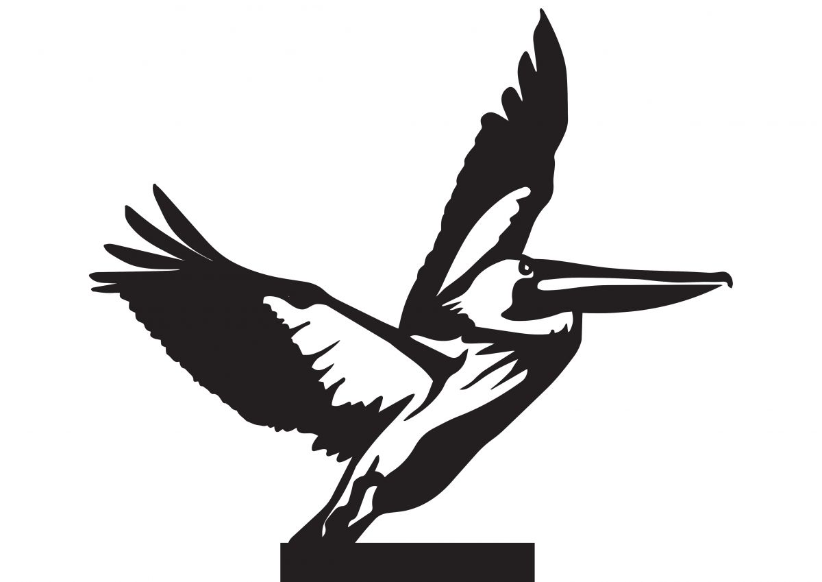 Pelican Weathervane Motif