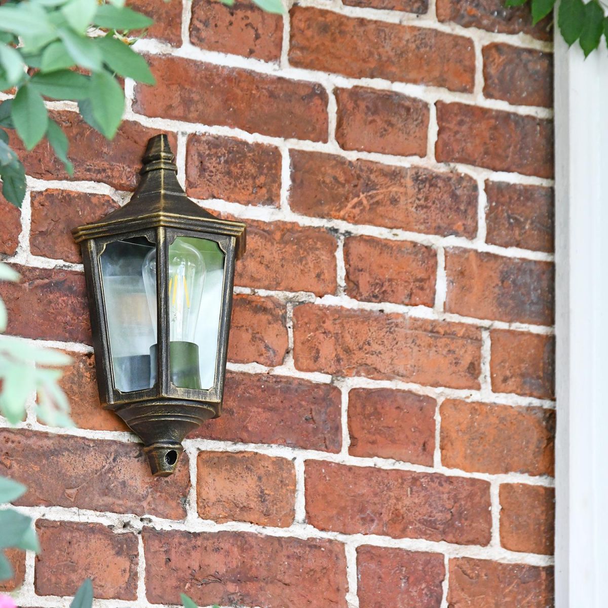 "Penley" Flush Wall Light in Situ Next to the Front Door