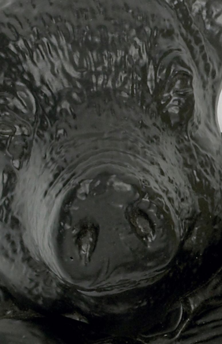 Percy Pig Door Knocker in Black