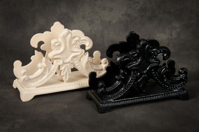 available in either midnight black or soft French cream