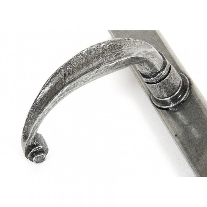 Detail On The Pewter Finish