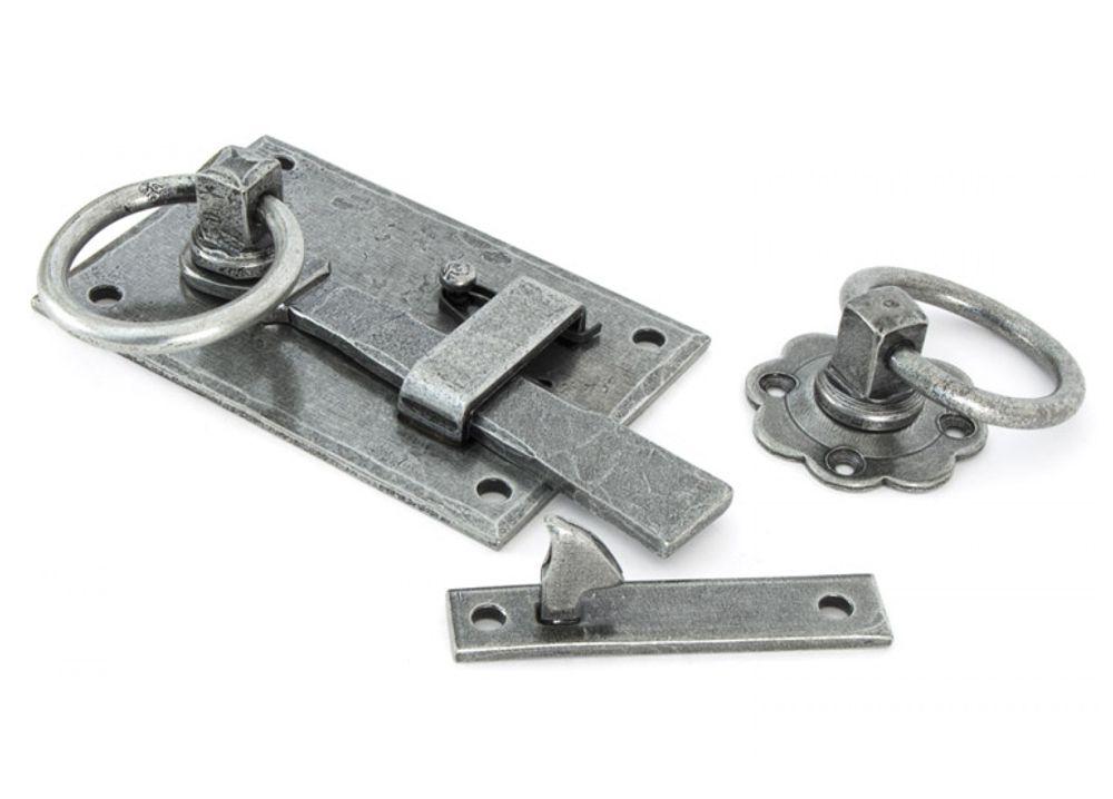 Pewter Heavy Duty Thumb Latch