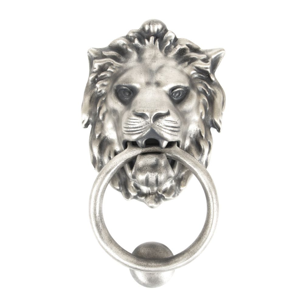 Pewter Lion Door Knocker