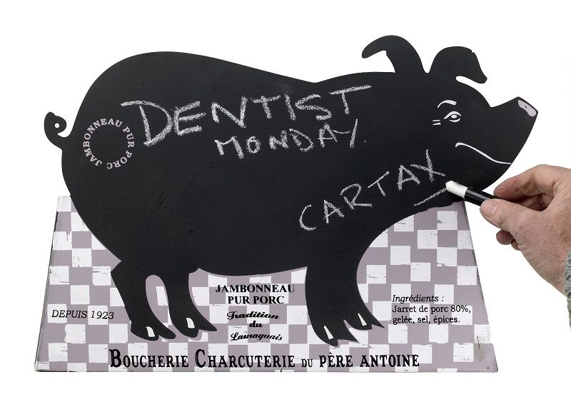 "Penelope" Piggie Chalk Board "Penelope" Piggie Chalk Board