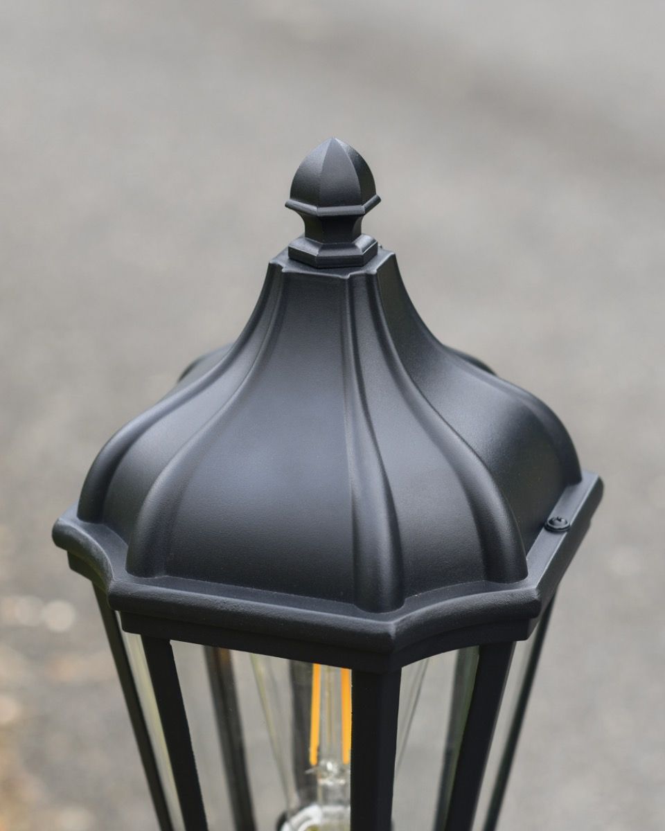 "The Grange" Miniature Hexagonal Pillar Light Details "The Grange" Miniature Hexagonal Pillar Light Details