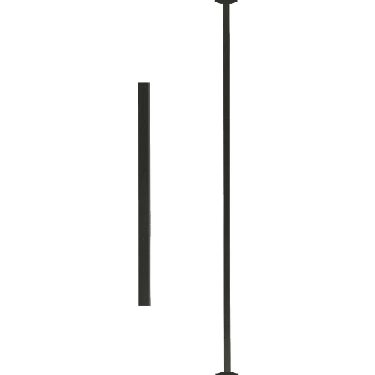 Plain Iron Stair Spindles With Brackets