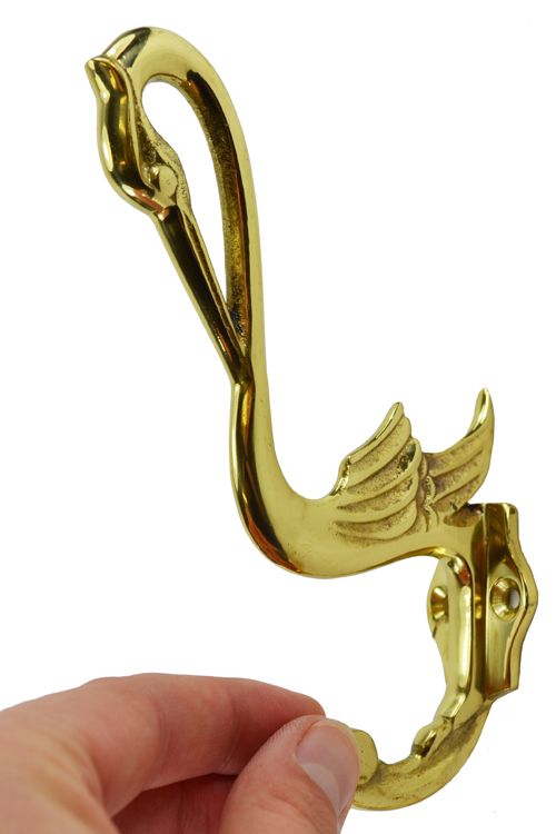 Swan Cast Iron Hooks 