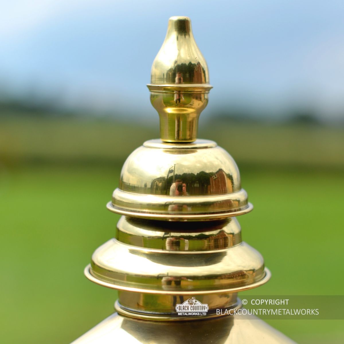 Finial on the Top of the Lantern Finial on the Top of the Lantern