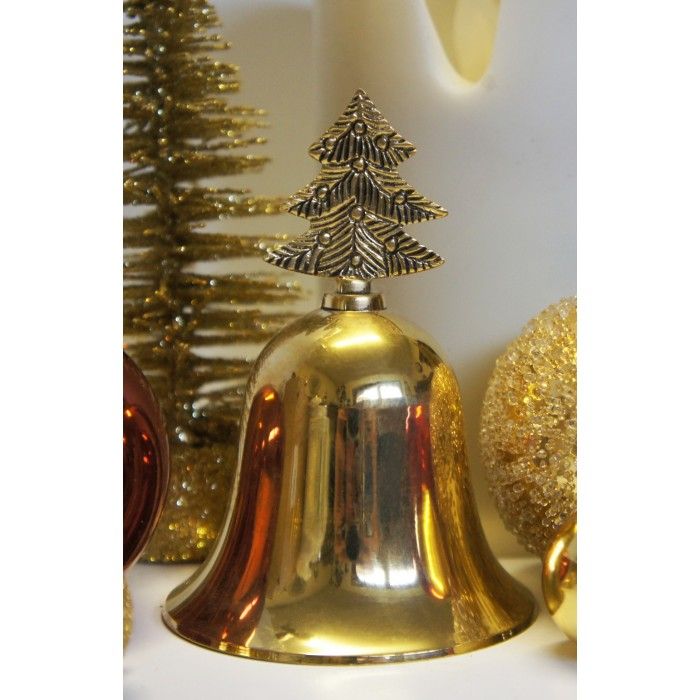 "Seasons Spirit" Christmas Tree Hand Bell  "Seasons Spirit" Christmas Tree Hand Bell