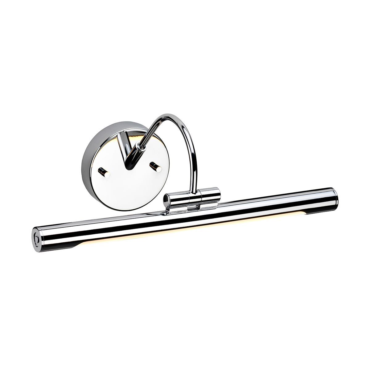 Small Polished Chrome LED Picture Light 