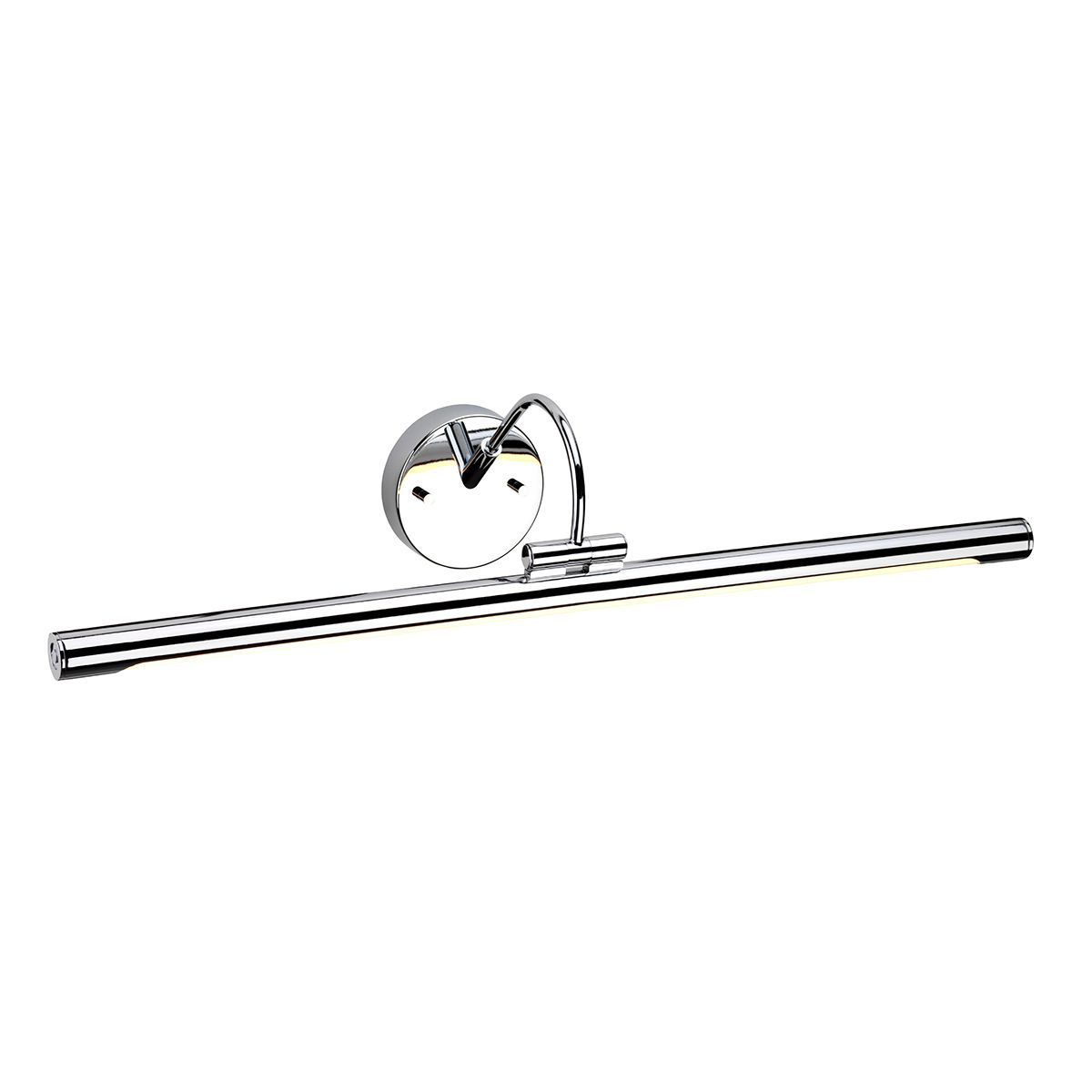 Large Polished Chrome LED Picture Light