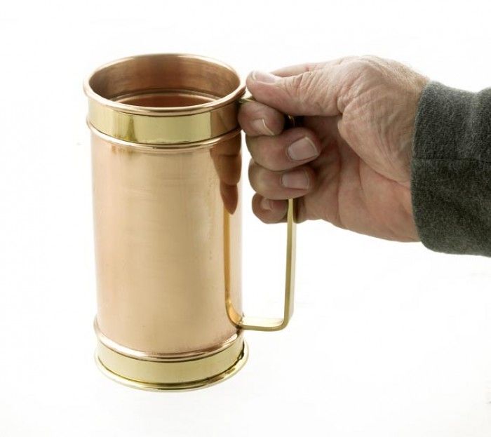 Polished Copper Tankard Polished Copper Tankard