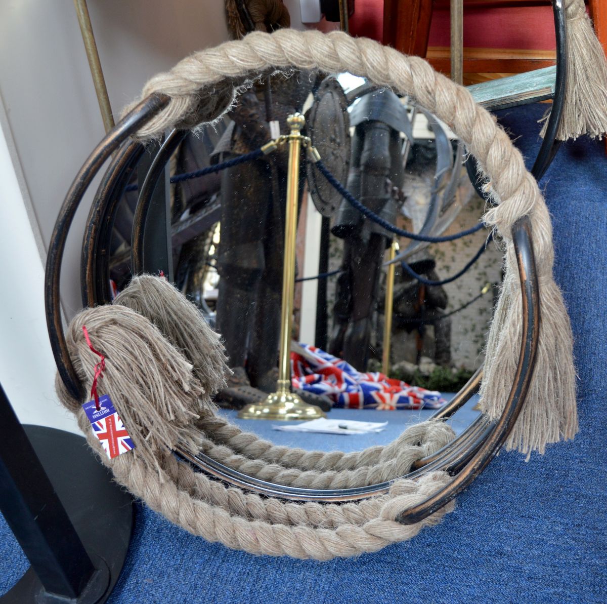 Porthole Styled Mirror