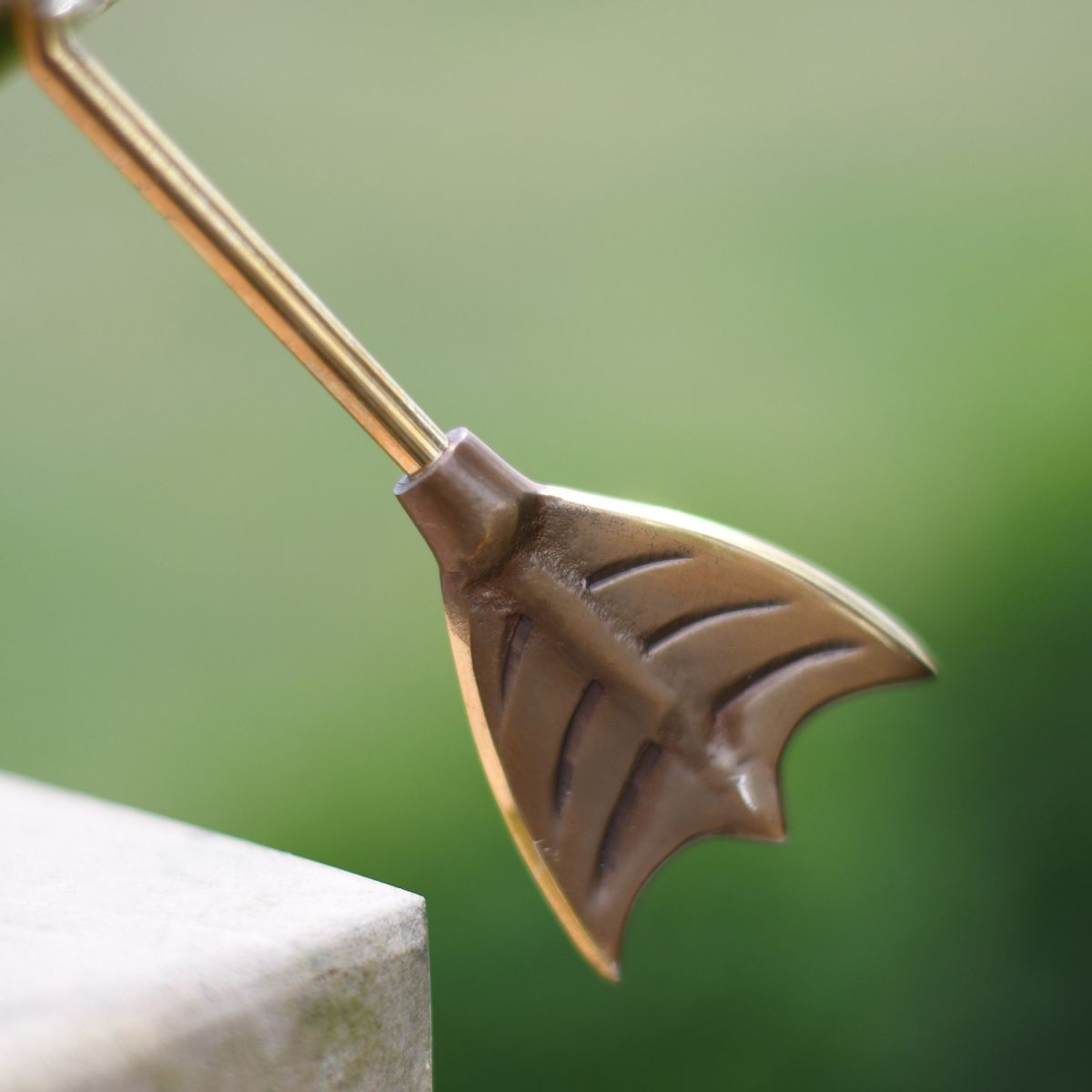 Close-up of the Finial on the Arrow