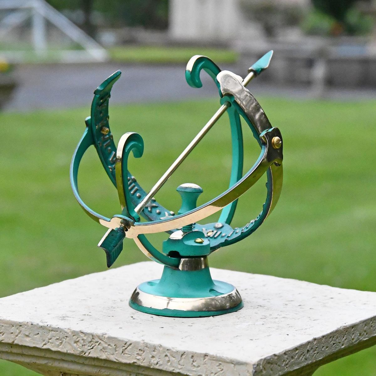 Profatius Armillary in Situ in the Garden