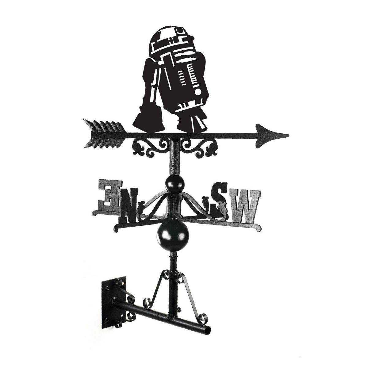Robotic R2D2 Droid Weathervane 