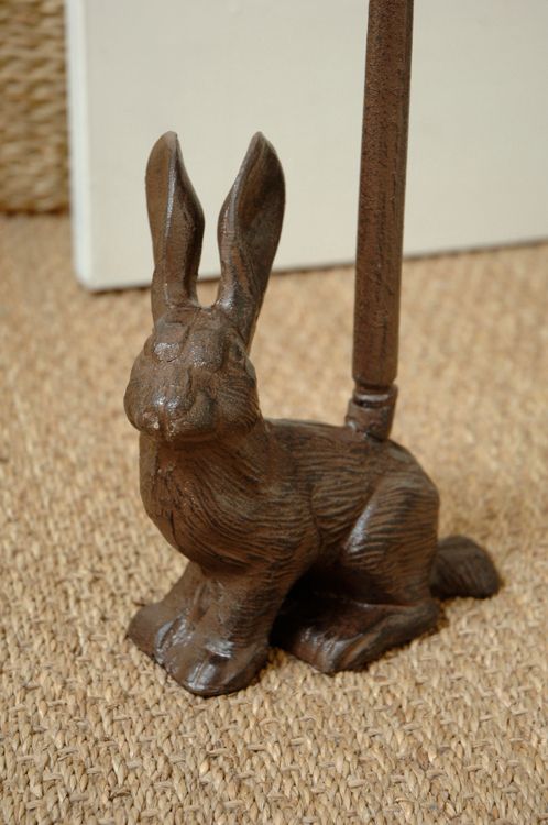 Door Porter Cast Iron Rabbit Door Porter Cast Iron Rabbit