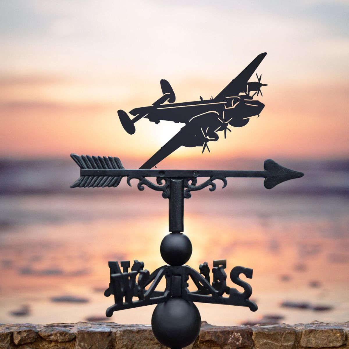 Shackleton Aircraft Weathervane in Situ