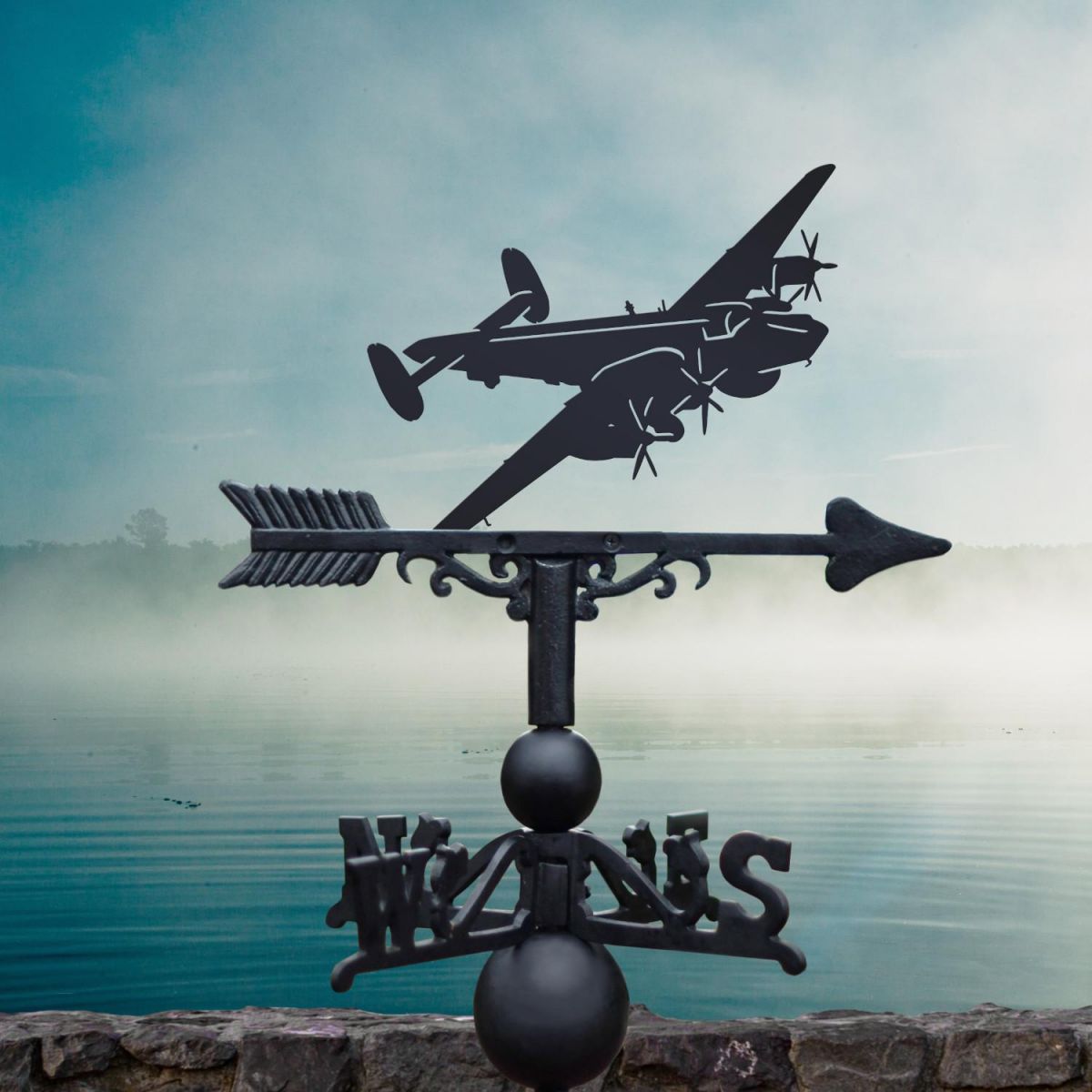 Weathervane with Shackleton Aircraft Motif