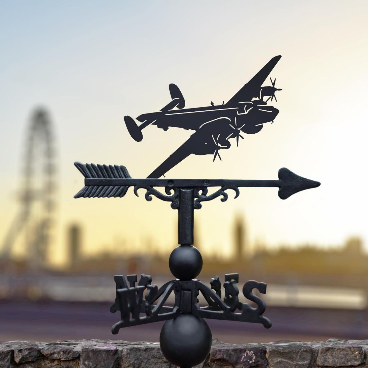 Weathervane with Shackleton Aircraft Topper