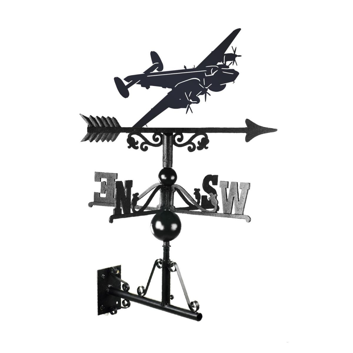 Shackleton Aircraft Weathervane Mounted
