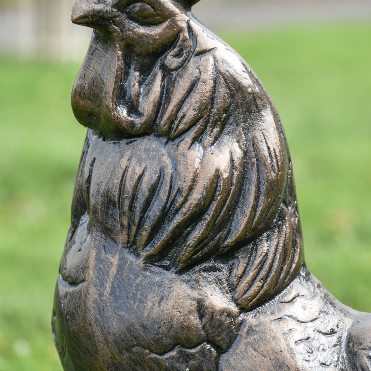 Close-Up of Bronze Finish