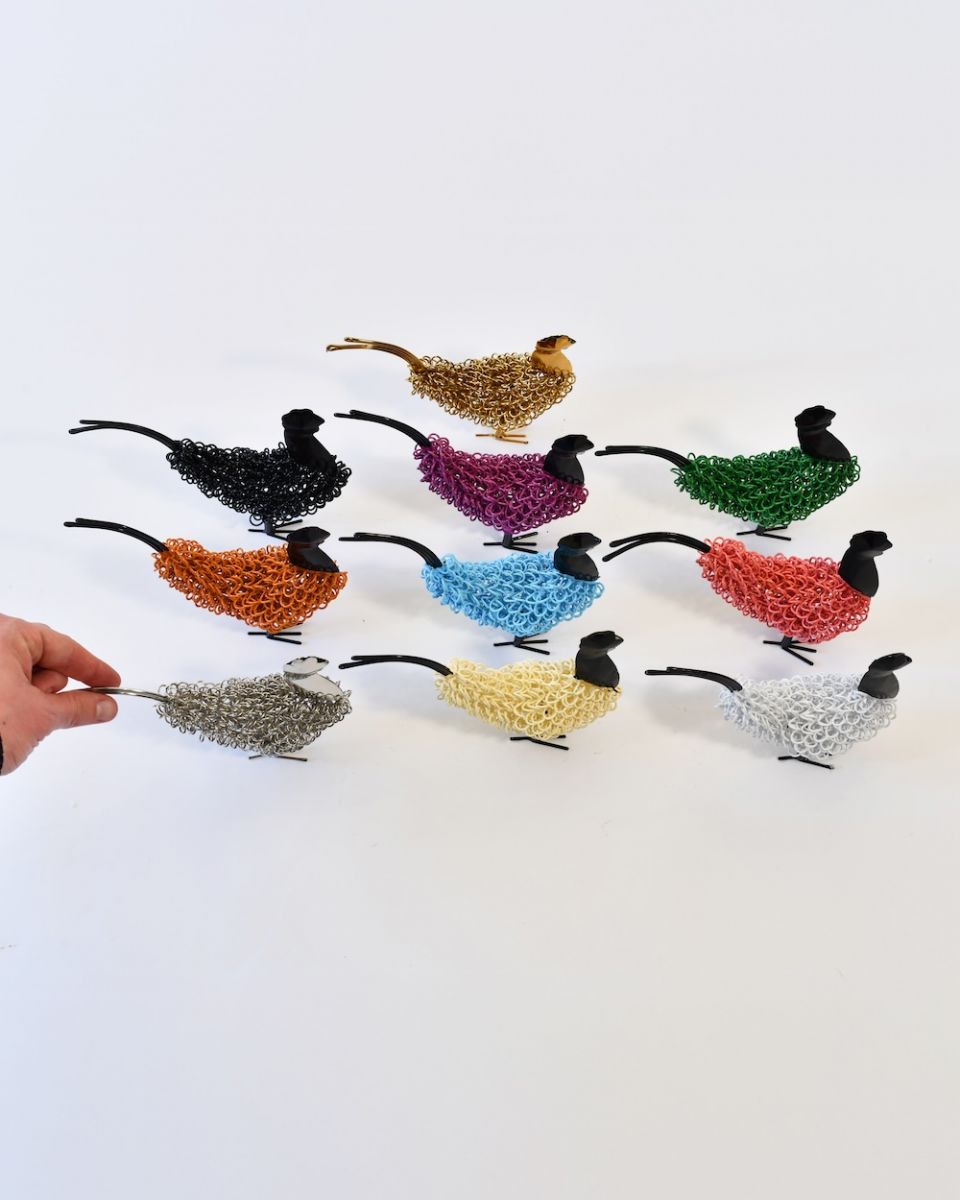 Reggie the Recycled Cockerel Sculpture - ALL COLOURS Reggie the Recycled Cockerel Sculpture - ALL COLOURS