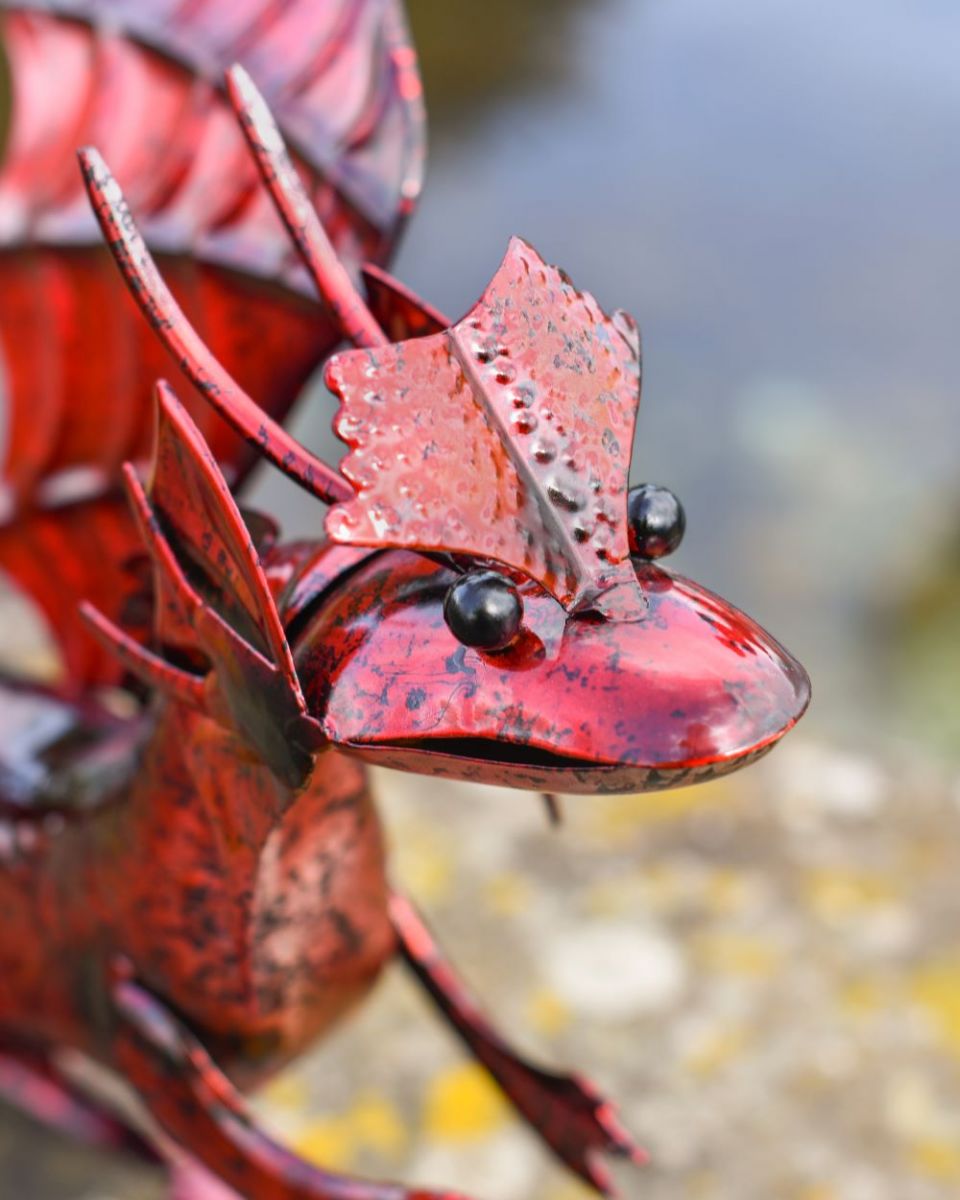 Red Wyrmling Head Decoration
