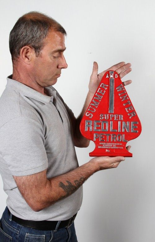 Redline petrol badge