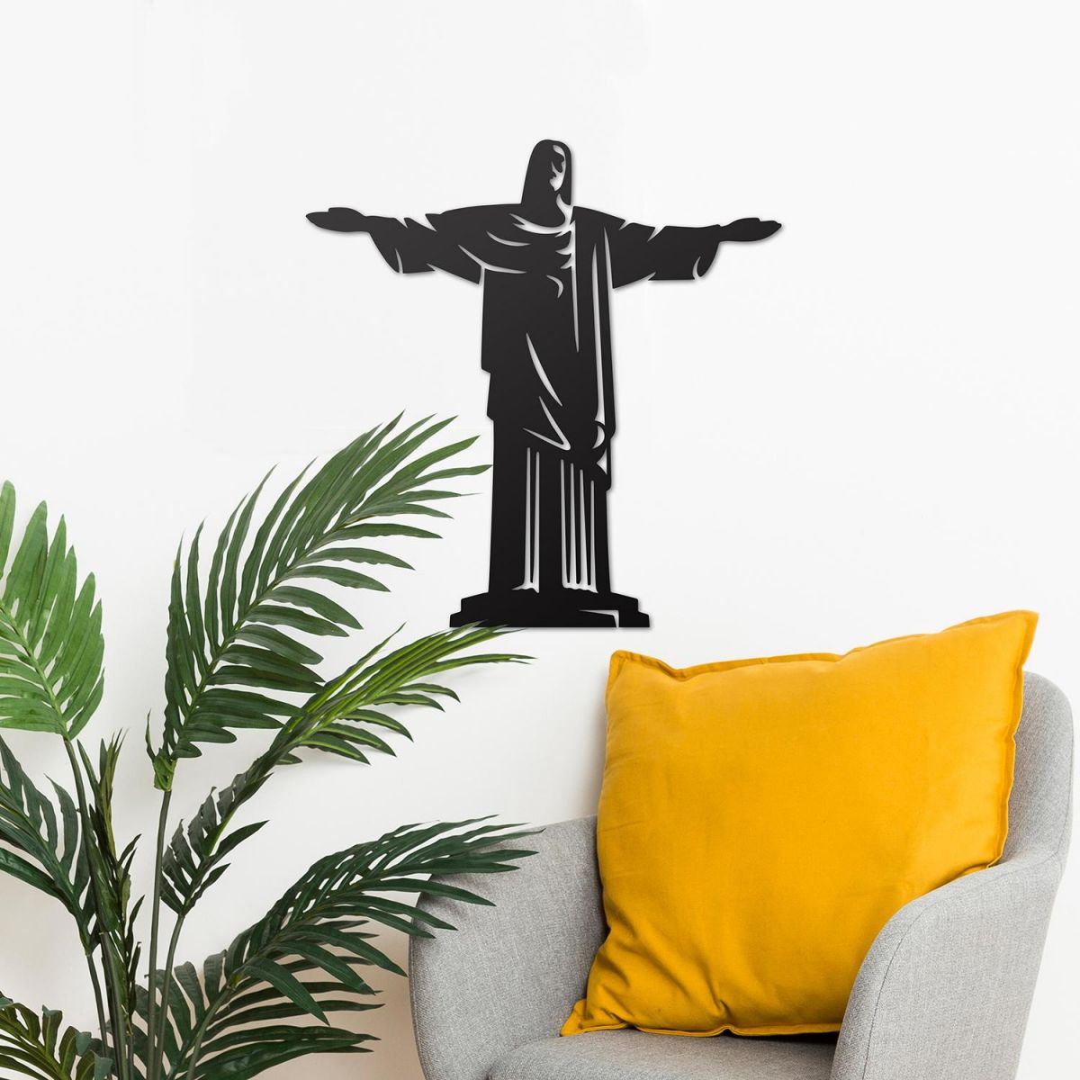 Rio De Janeiro "Christ Redeemer" Wall Art in Situ Rio De Janeiro "Christ Redeemer" Wall Art in Situ