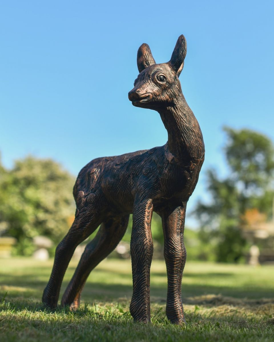"River" Doe Garden Sculpture - Copper "River" Doe Garden Sculpture - Copper