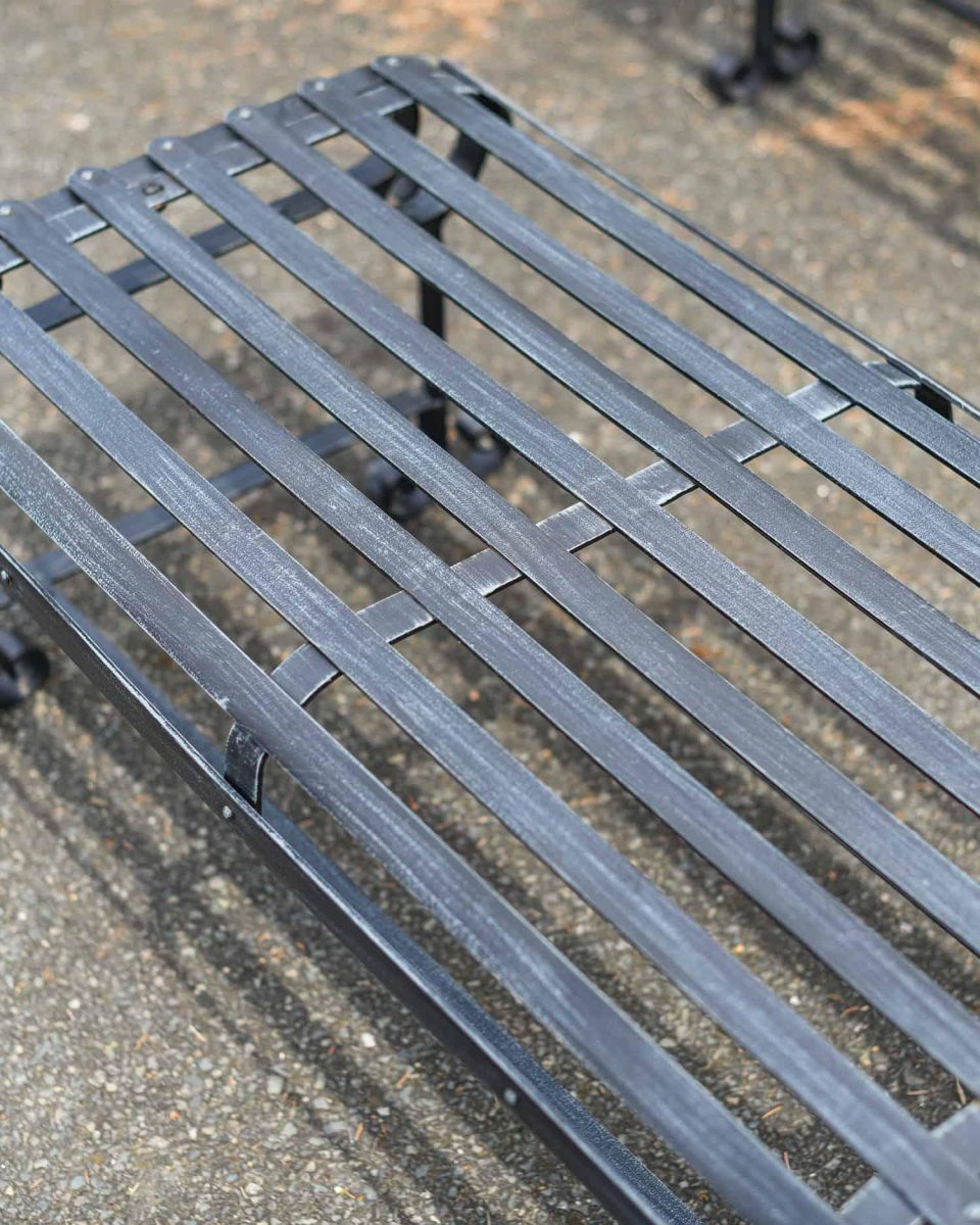 Close-Up of Wrought Iron Structure