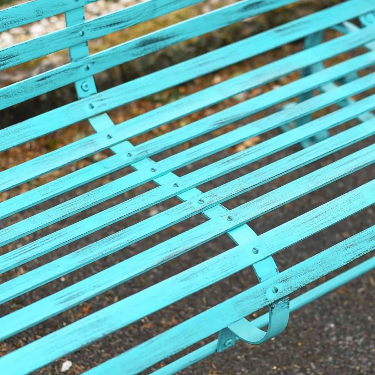 Robust "Chatham" One & Two Seater Park Bench Combo - Green Digital Illustration Seat close up