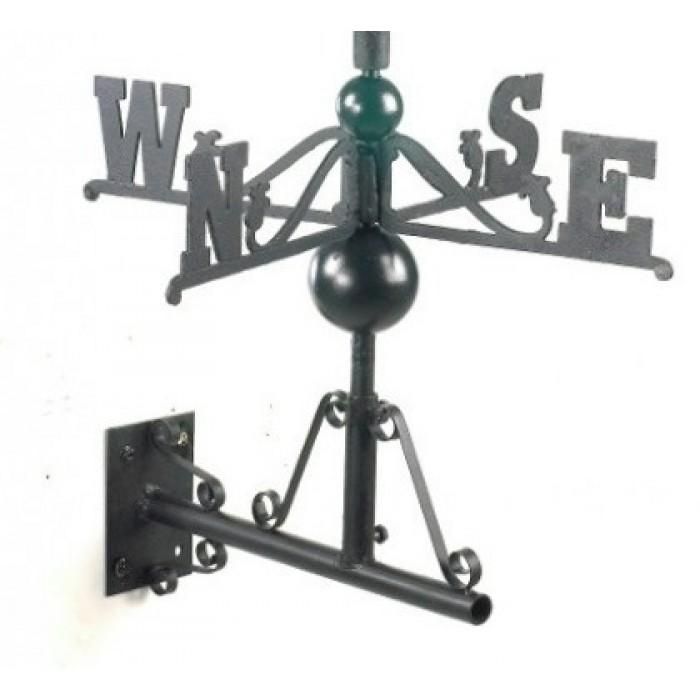 Weathervane on Bracket Horizontally Weathervane on Bracket Horizontally