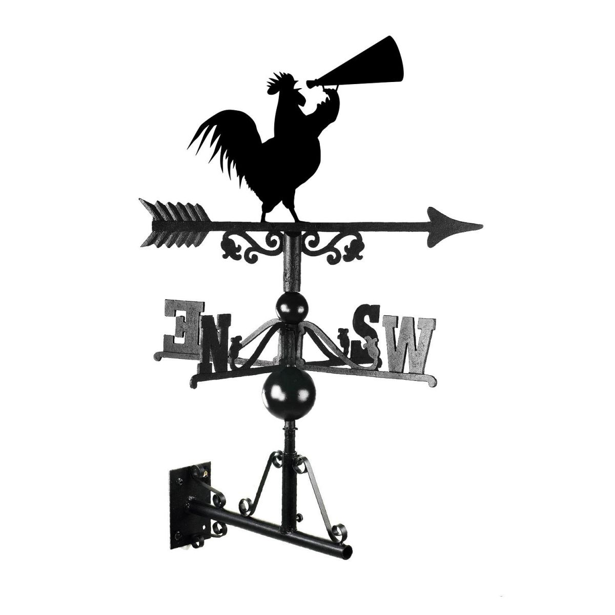 Rooster & Cone Weathervane in Full 