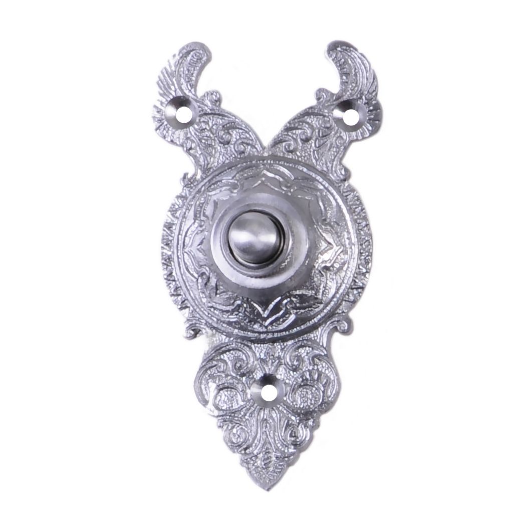 Satin Chrome Bell Push Satin Chrome Bell Push