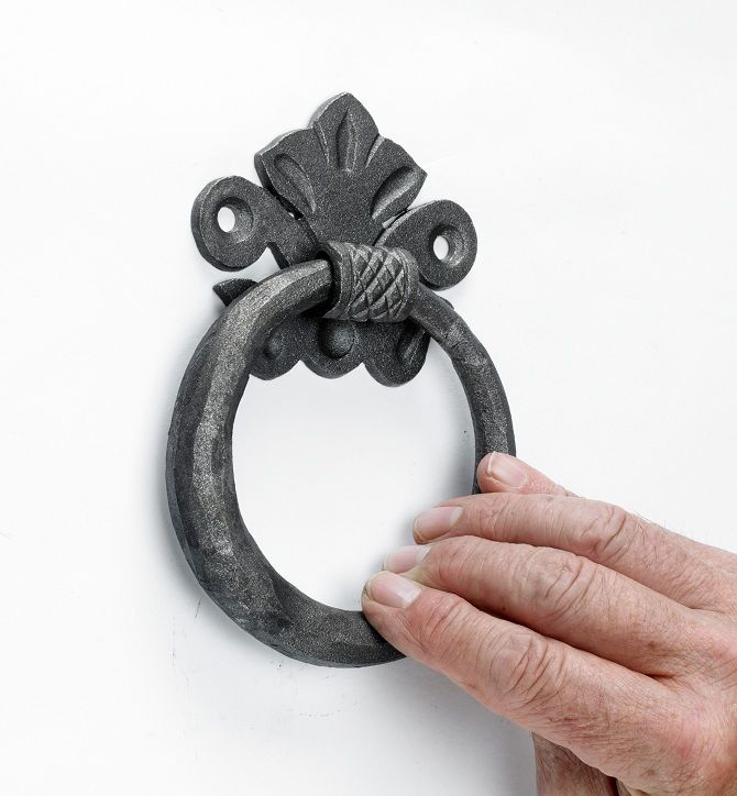 “St Listes Abbey” Iron door knocker
